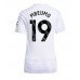 Maillot de foot Manchester United Bryan Mbeumo #19 Extérieur vêtements Femmes 2025-26 Manches Courtes